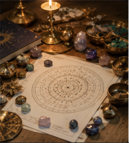 Vedic astrology Jyotish birth chart reading