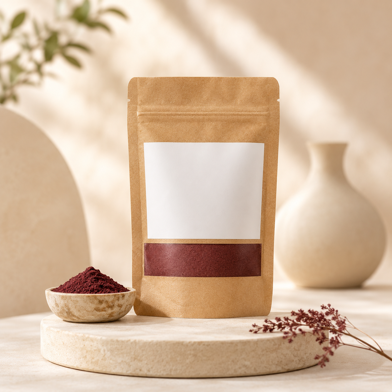 Herbal Burgundy Hair Colour