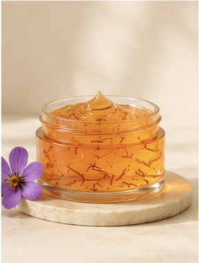 Saffron Face Massage Gel